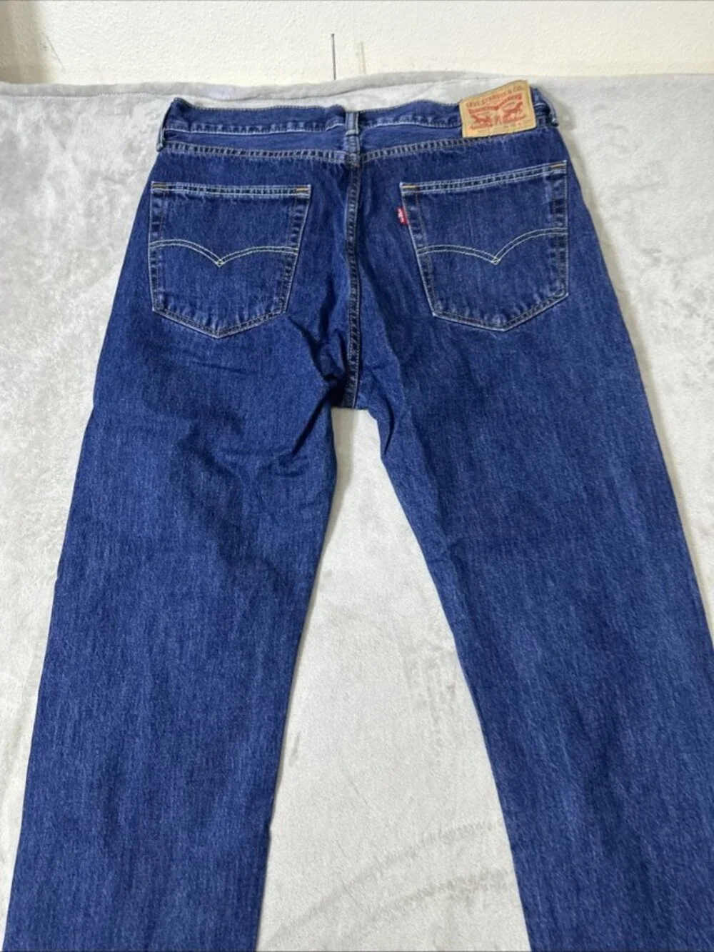 Levi’s 505 regular fit jeans men’s 36x34 dark wash straight leg